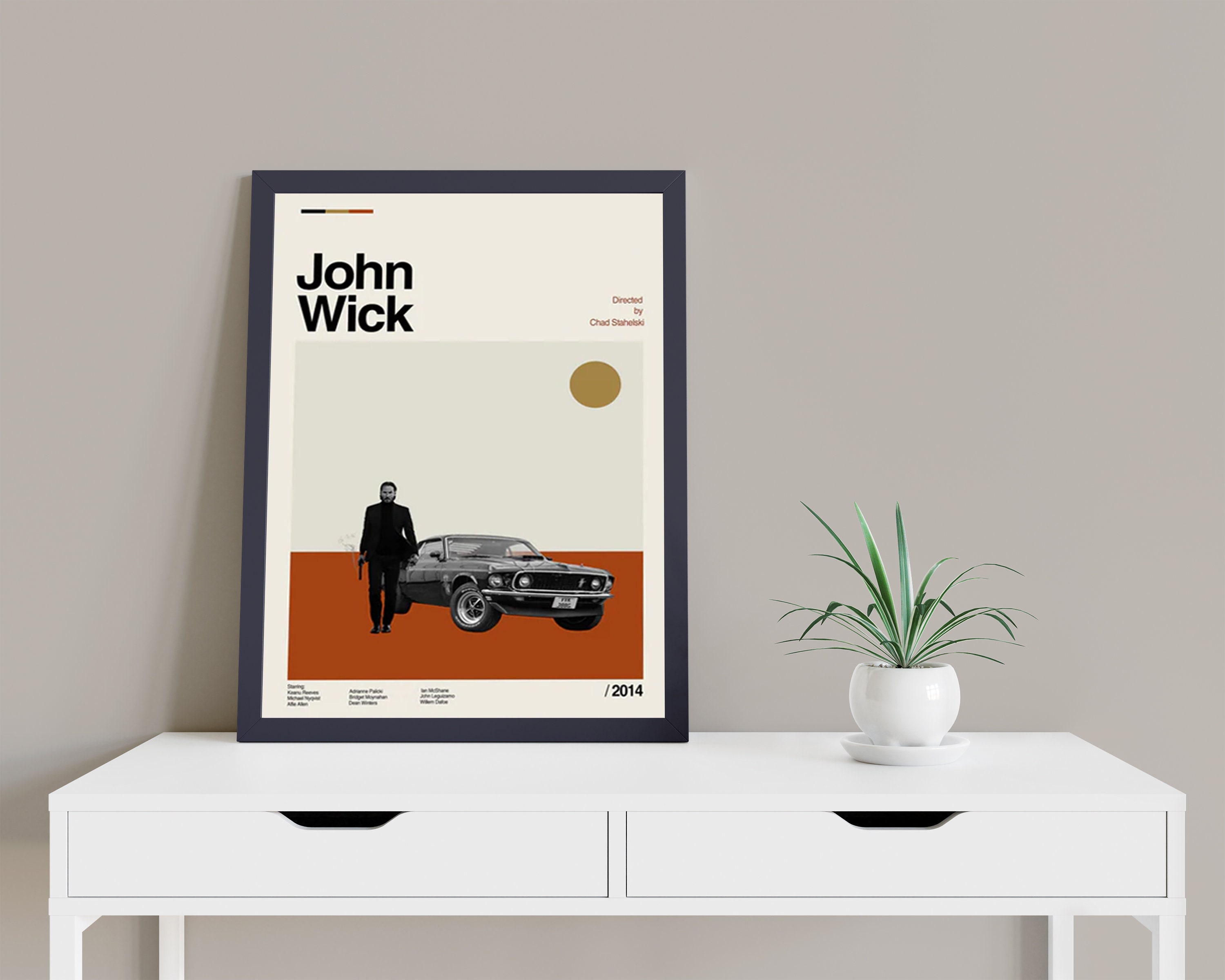 John Wick Alternative Movie Poster – Sandgrain Studio | lupon.gov.ph