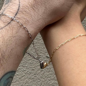 Paare Magnetarmband-Set, magnetische passende Armbänder 2 Stück, Paare Schmuck, magnetisches Herzpaar Armbänder, Geschenke zum Valentinstag