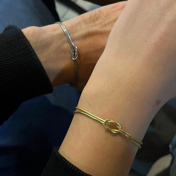 Love Knot Bracelet Etsy