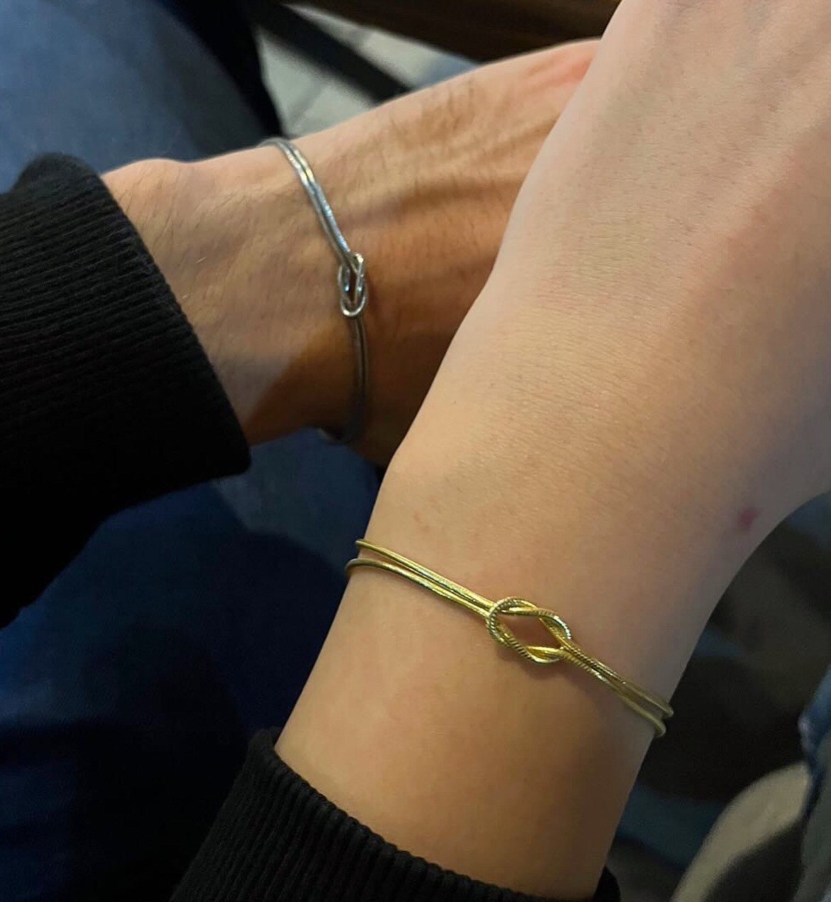★人氣★LOVE ME MONSTER★Slim Knot Bracelet Love Knot Bracelets (Assorted) – Estilo Boutique & Gifts