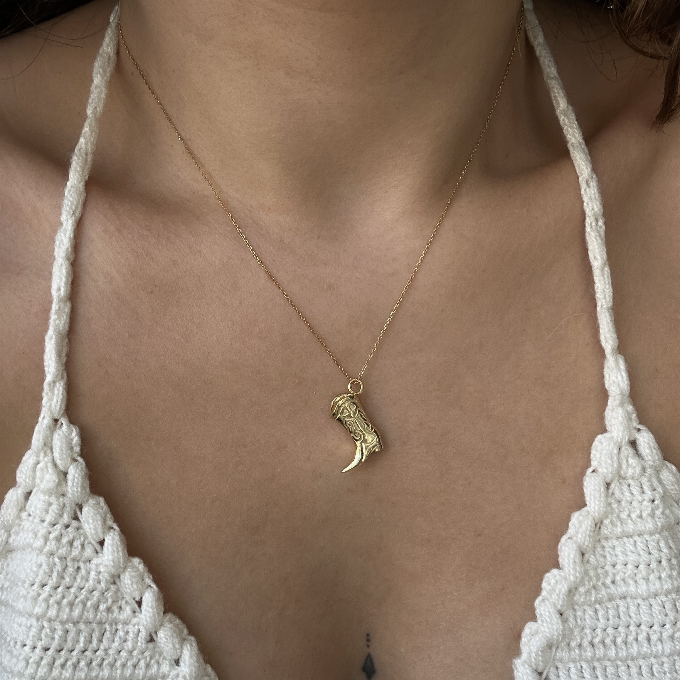 Charm Stivali Western In Argento 925 - Ciondolo Per Braccialetti Nenalina - Foto 1