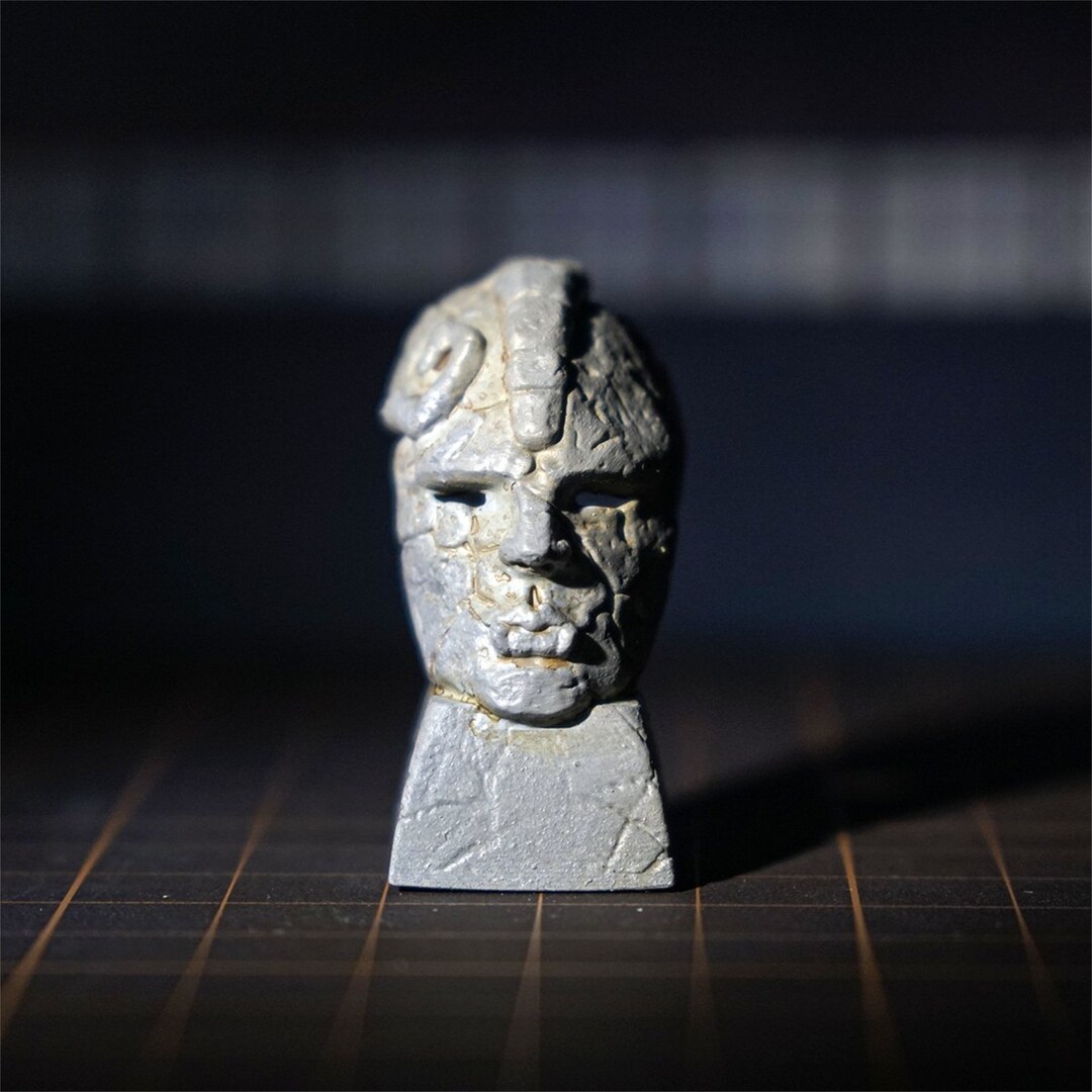 Anime Keycap Stone Mask Resin Handmade Etsy