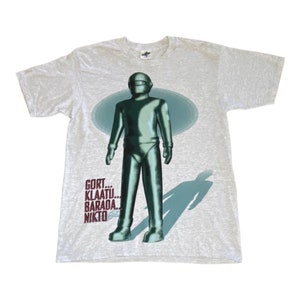 Vintage 90er The Day the Earth Stand Still Film Klaatu Cronies XL