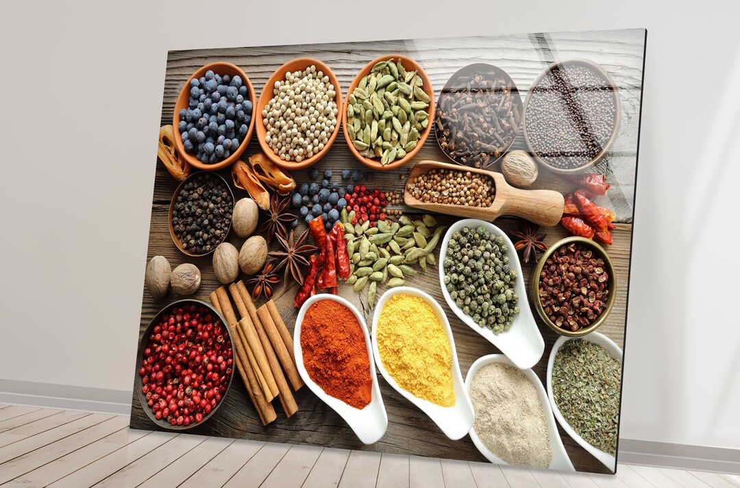 Tempered Glass Wall Artkitchen Wall Etsy