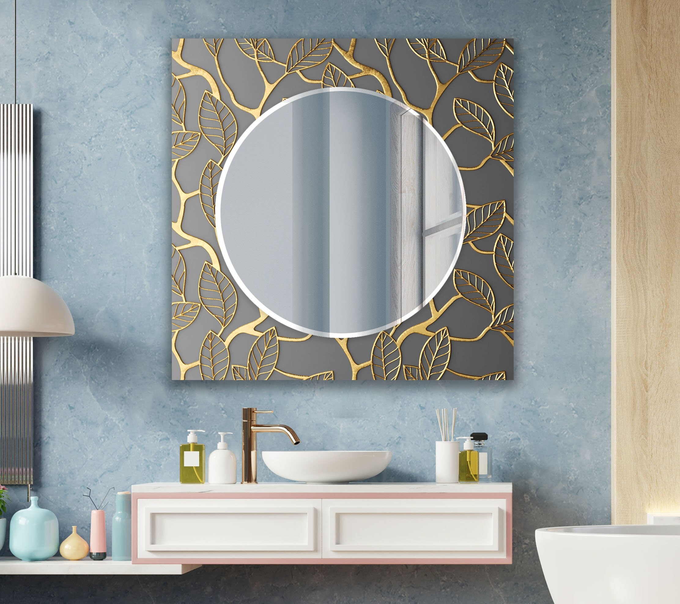 Square Mirror, Multi Mirrors, Custom Mirror,framed Mirrors
