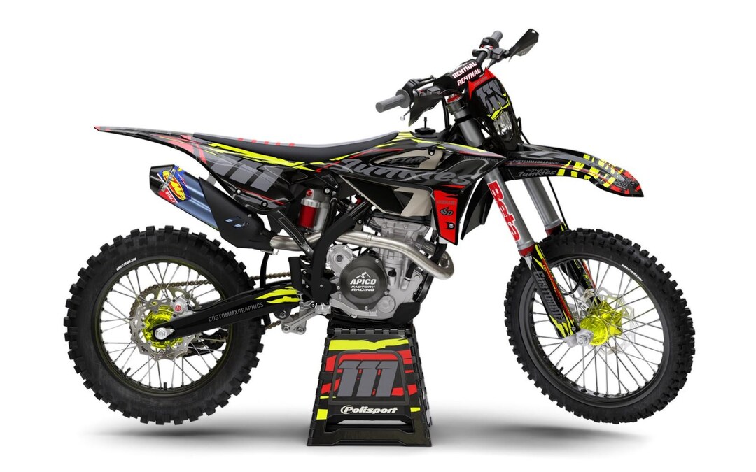 Custommx: Graphics Kit to Fit All Beta Rr / Rx / X-trainer / Polisport ...