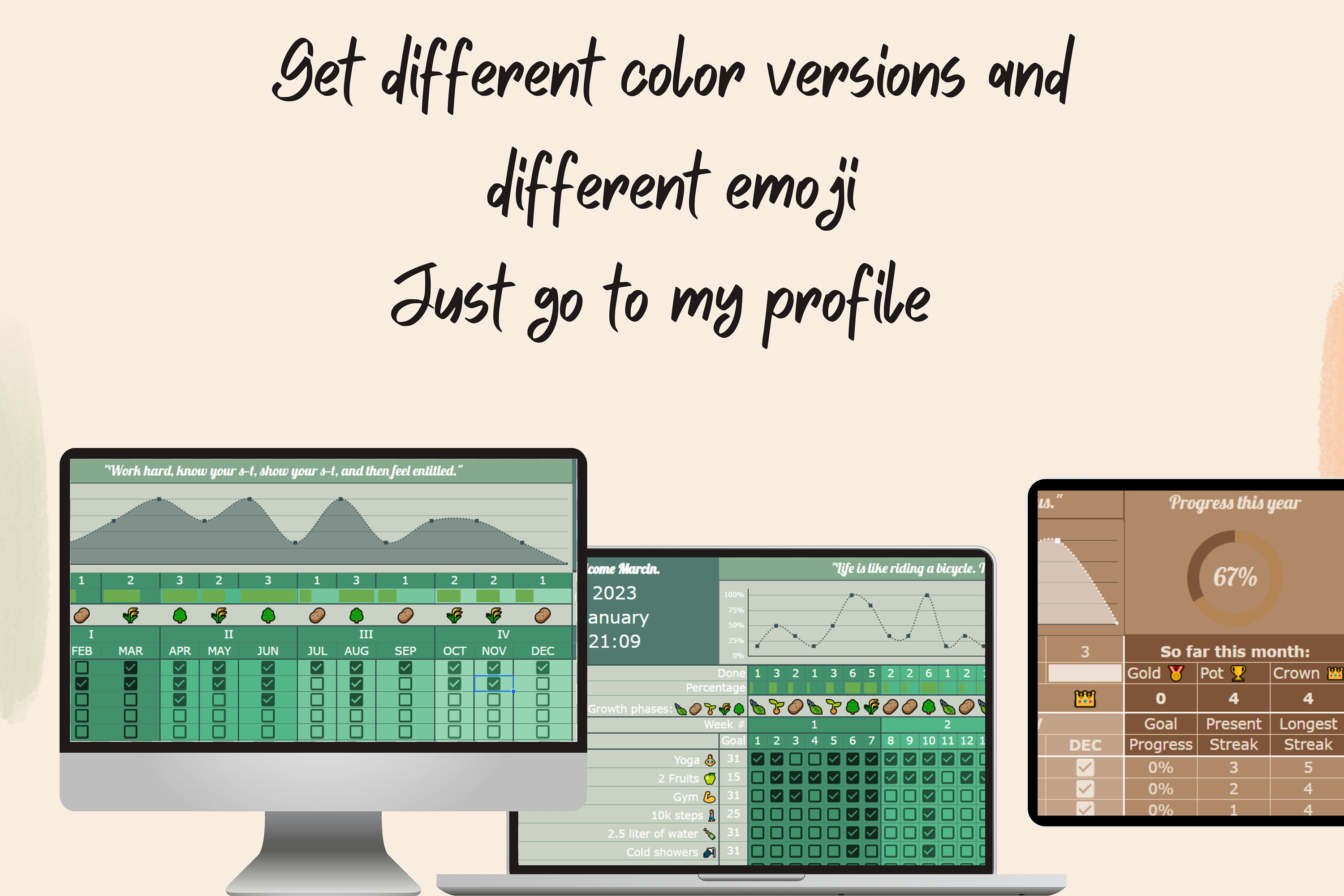 Customizable Habit Tracker for Google Sheets Based on Reddit Feedback