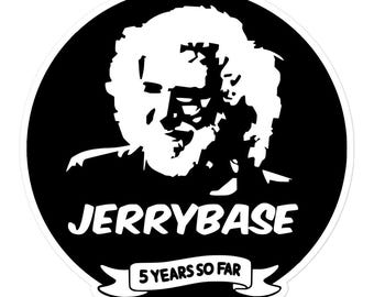 Jerrybase 5 Jahre so Far Aufkleber