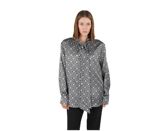Black 100% Silk Blouse: Comfy and Stylish Pick