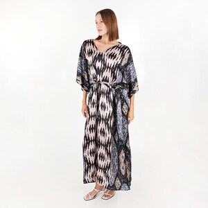 Sensual Silk Low-Cut Dress - 100% Pure Luxury,Birthday Gift, Gift for Women