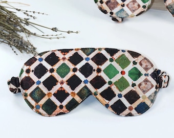 Mulberry Silk Sleep Eye Mask, ELHAMRA Design, Lightweight