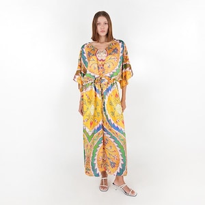 Sensual Silk Low-Cut Dress - 100% Pure Luxury,Birthday Gift, Gift for Women