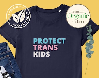 Chroń dzieci transseksualne, koszulka transseksualna, sojusznik transseksualistów, koszulka transseksualna, sojusznik dumy, prawa transseksualistów, widoczność LGBTQ, miesiąc dumy, LGBT
