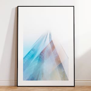 Original London Wall Art London Print London City Poster London Skyline London Art Print London Shard Waiting Room Office Wall Decor AirBnB