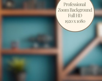 Teal Blur Virtual Background, Virtual Background, Zoom Background, Zoom Background Office, Zoom Virtual Background, Virtual Background