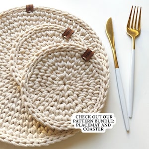 Crochet Coaster Pattern in English | PDF Download and Video Tutorial | Beginner Friendly Crochet Pattern | Coaster DIY Easy | Easy Crochet image 3