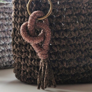 Crochet Purse Pattern Garda Mini PDF Pattern Crochet tutorial Crochet Purse Woman Bag, Shopping Bag, Handbag, Crochet Shoulder Bag image 3