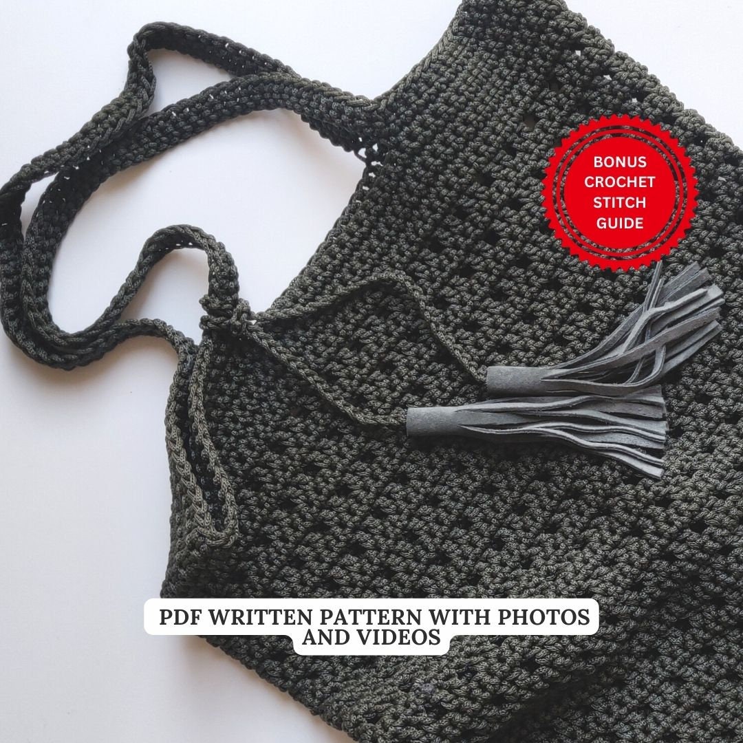 33 Crochet Purses and Bags To Make at Home: Fresh Patterns for Everyday Carryalls 5 Crochet Net Bag "Monza" Pattern Crochet Tutorial Crochet