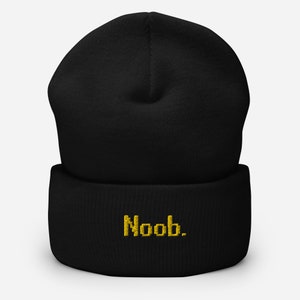 OSRS Inspired - Geborduurde Noob Beanie