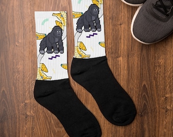 Gorilla Socks Regalo 8-Bit Style