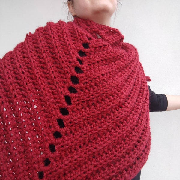 claire fraser knitted shawl