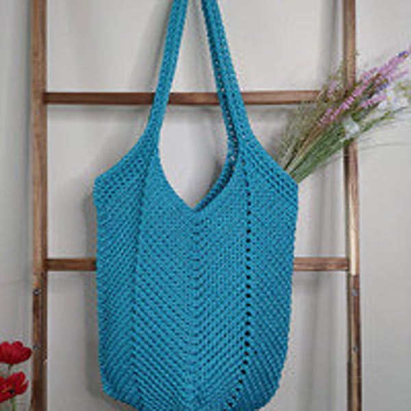 Scandinavian bag- tote bag - minimalist bag - summer bag - beach bag - handmade bag - crochet bag - tulip bag - shoulder bag - handmade gift