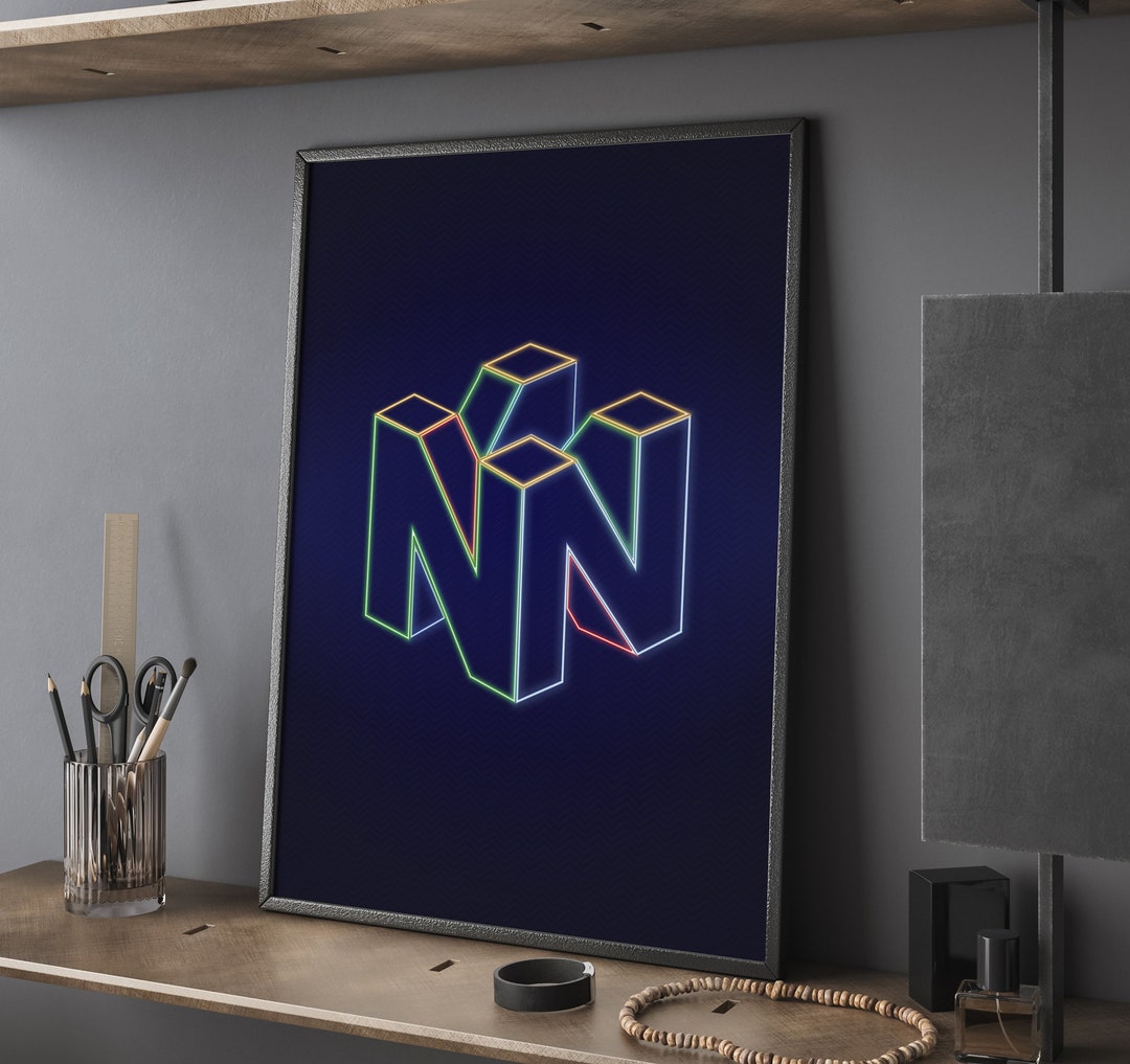 Retro Gaming Poster, Wall Decor, Digital Prints, Video Game Room Poster ...