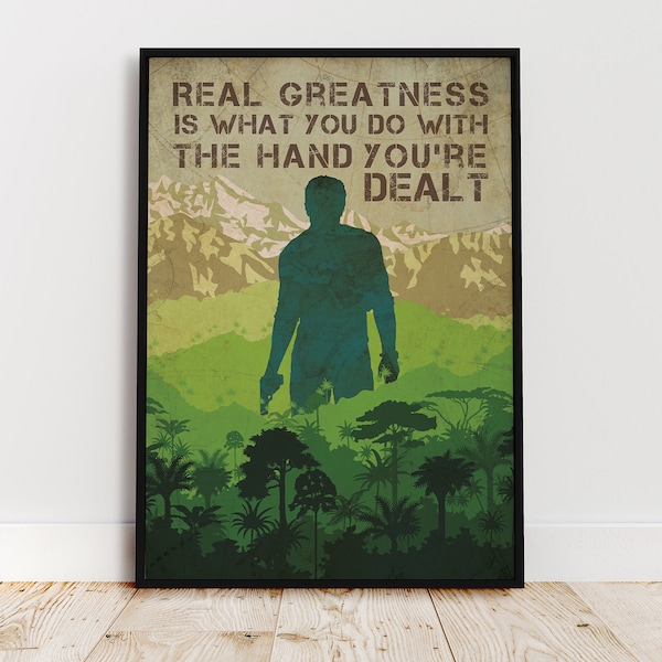 Uncharted Game Poster - Etsy