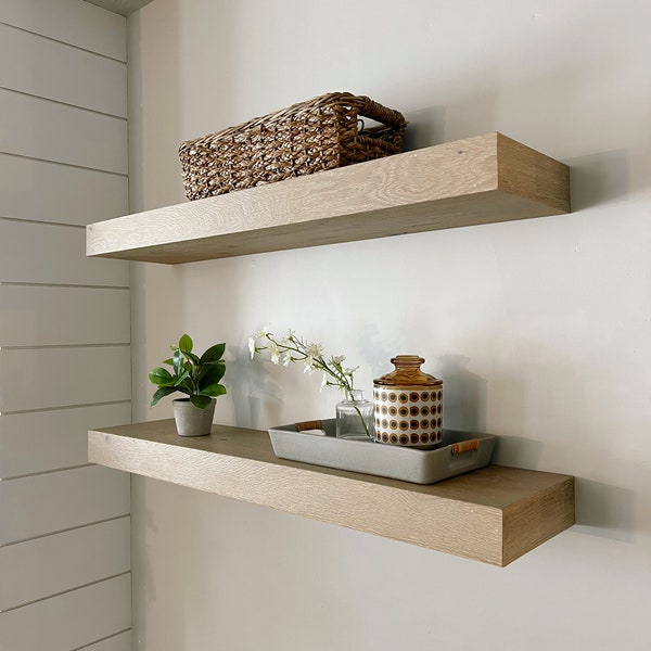 Floating Shelves White Etsy