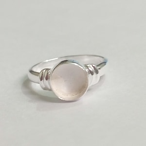 925 Sterling Silver Round Ring blank, 3mm-30mm Round Cabochon, Cab Resin Glue Pad Breast Milk, DIY jewelry supply, build your ring, diy ring