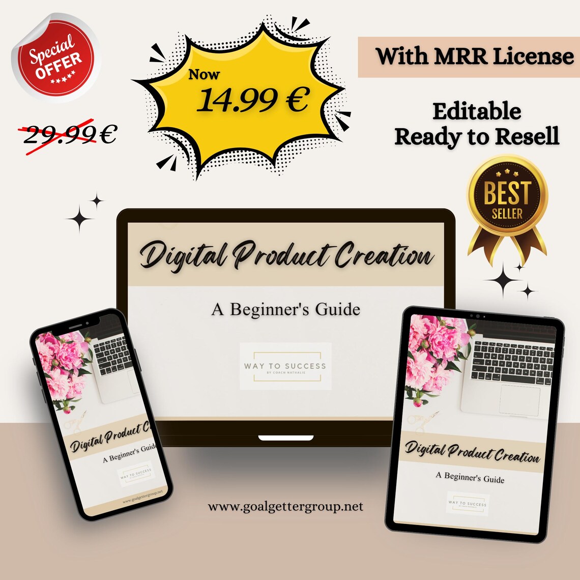Digital Product Creation: A Beginner's Guide With Master Resell Rights ...