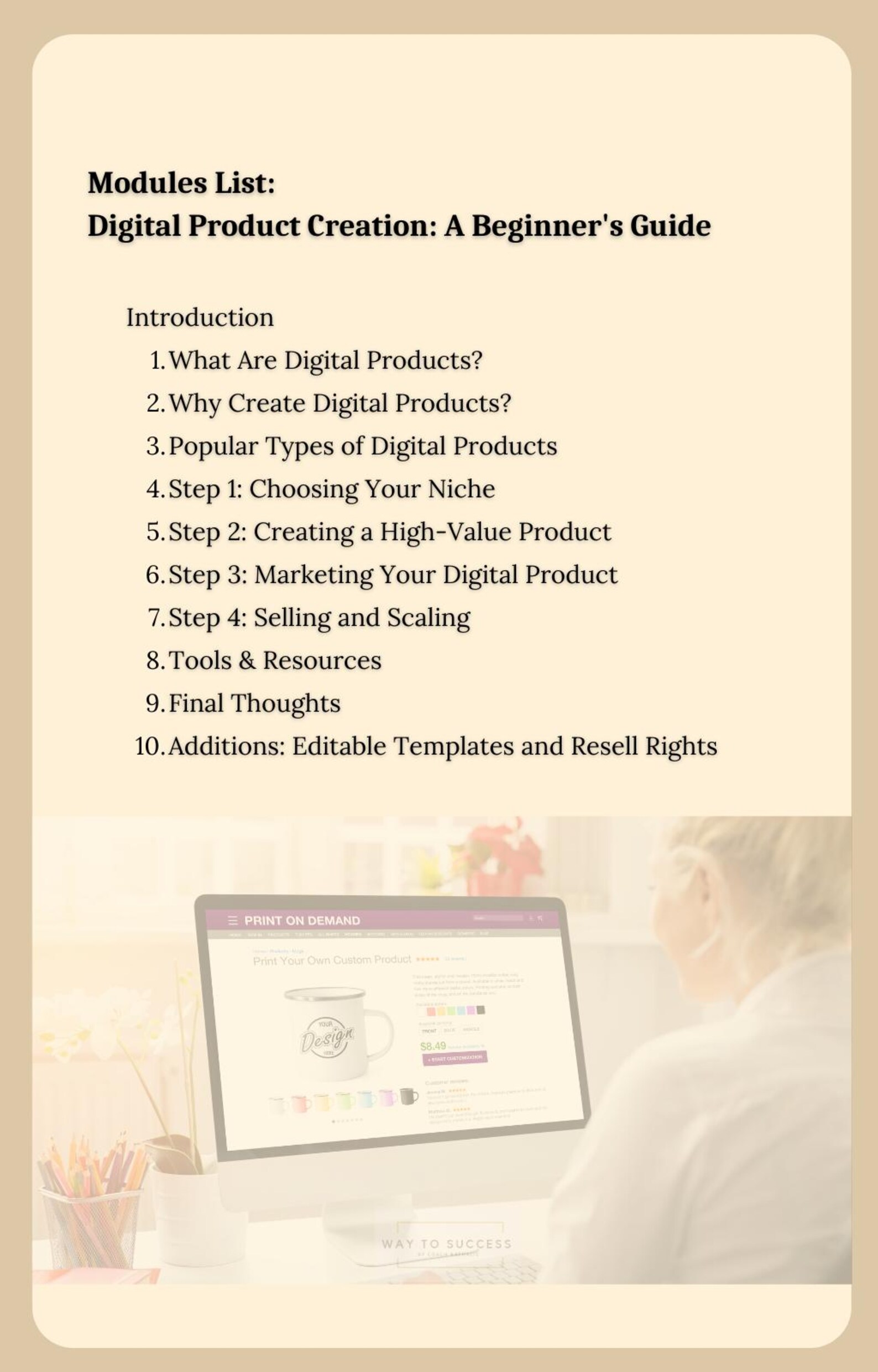 Digital Product Creation: A Beginner's Guide With Master Resell Rights ...