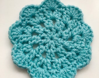 Crochet coaster pattern downloadable PDF simple