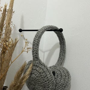 Crochet earmuffs