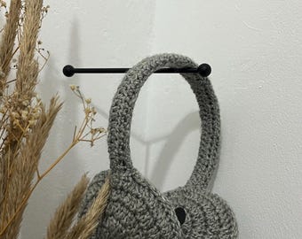 Crochet earmuffs