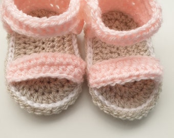 Crochet baby sandals pdf pattern
