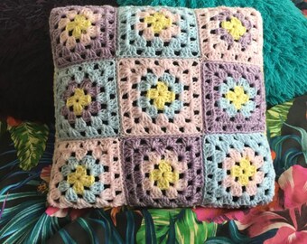 Crochet pillow cover ( pillow included )