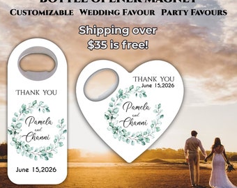 Wedding Party Favors / For Guests in Bulk / Party Favors / Custom Wedding Favor / Save The Date Favor / Thank you favor