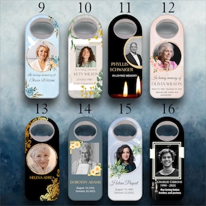 Personalized Bottle Opener Refrigerator Magnets: Thoughtful Keepsakes for Funeral and Memorial Services