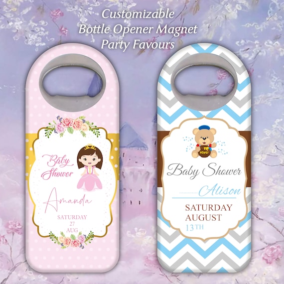 Customizable Party Favours, Customizable Bottle Opener Magnet