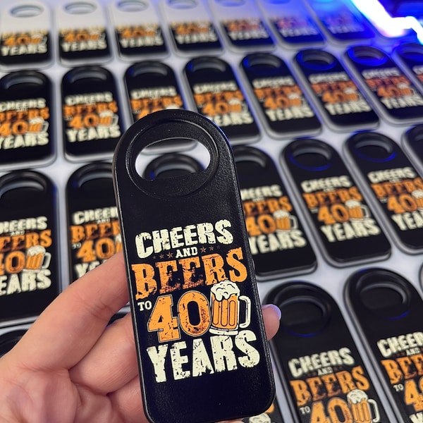 Cheers Theme wedding favours,  Bottle opener magnet, customizable magnet favor