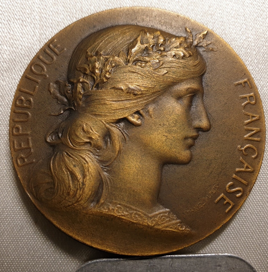 Médaille Ancienne Marianne - Jeton France - Old Medal - Bon état
