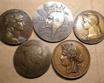 マリアンヌ 68 mm フランス芸術メダル デュプイ蒸留所賞 - Etsy 日本