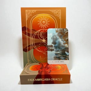 Fata Morgana Oracle Deck + Guide Book - Desert-Inspired Oracle Cards for Self-Discovery