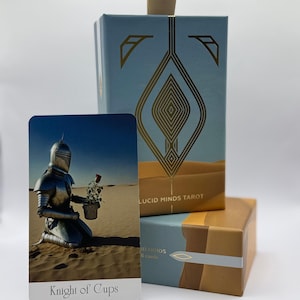 Lucid Minds Tarot: Ökeninspirerad tarotlek med 78 kort