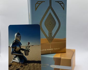 Lucid Minds Tarot : jeu de tarot de 78 cartes inspiré du désert