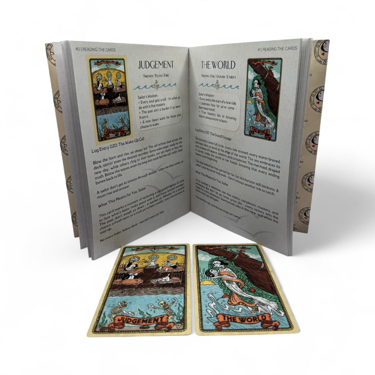 Sailor's Arcana - Tarot Deck Inspired by Popeye and Olive Oyl - Etsy