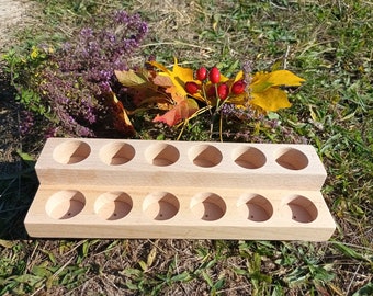 Essential Oils Holder, Essential Oils Storage, 15ml Essential Oils Display, Wood Essential Oil Holder, Wooden Holder for Essential Oils