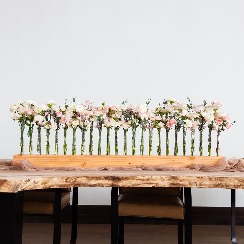 The Lorraine Centerpiece Test Tube Vase for Party and Shower Etsy