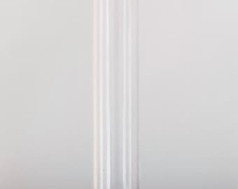 Replacement Vials | Pack of 3 glass, flat-bottomed test tube vases